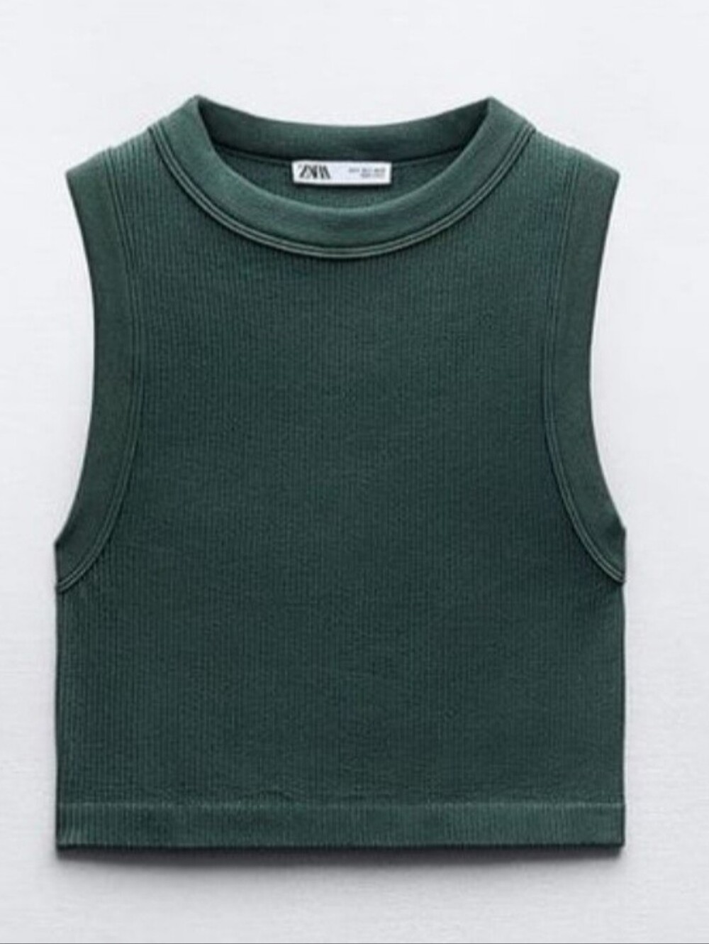 Zara 2 Tank Tops For One Price GREEN And PINK